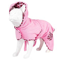 Max Molly Bath Robe Leopard Pink L - халат за кучета 70 см