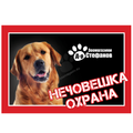 Стикер за входни врати или прозорци - голдън ретривър
