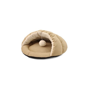 Nayeco Cave Bed with Ball - хралупа за домашни любимци 45 / 43 / 25 см, розов