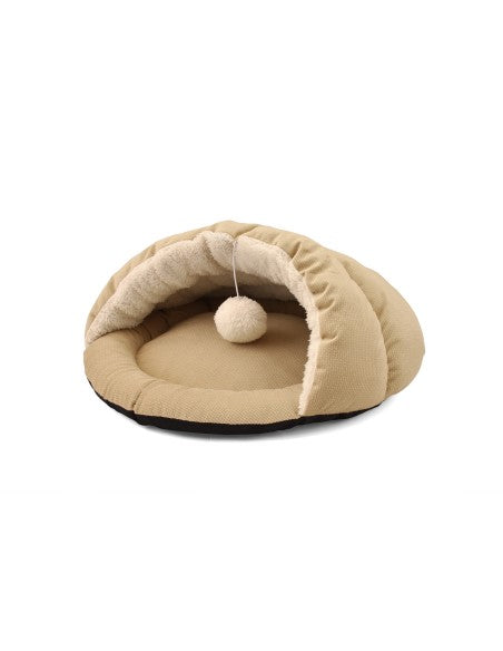 Nayeco Cave Bed with Ball - хралупа за домашни любимци 45 / 43 / 25 см