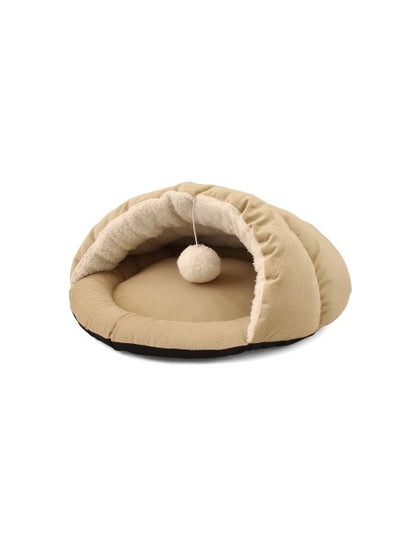Nayeco Cave Bed with Ball - хралупа за домашни любимци 45 / 43 / 25 см, розов