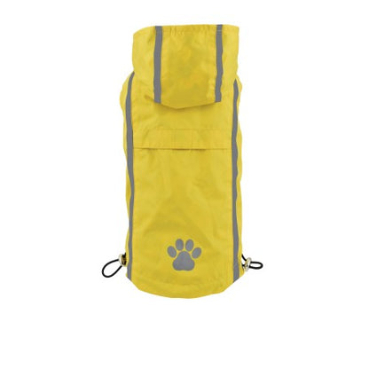 Nayeco Reversible Raincoat Yellow Duck - двулицев дъждобран за куче 30 см