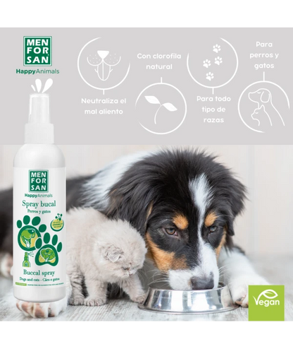 Menforsan Bucal Spray for Dogs and Cats - дентален спрей за кучета и котки