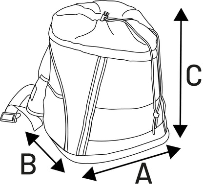Flamingo Timi Front Carrier - кенгуру за куче 34 / 25 / 37 см.