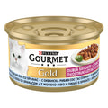 Gourmet Gold Double pleasure Tuna - двойно удоволствие риба тон в сос и спанак - 85 гр