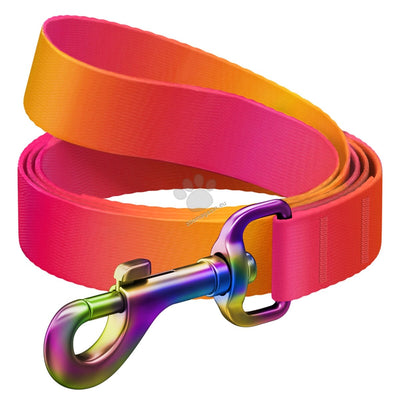 Waudog Leash Gradient Orange L / XXL - повод за куче 122 см / 25 мм