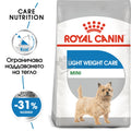 Royal Canin Mini Ligh Weight Care - специално разработена за кучета малки породи склонни към затлъстяване 8 кг.