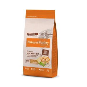 NV Cat No grain High Meat Sterilized Free Range Chicken - суха храна за кастрирани котки с пилешко месо 7 кг