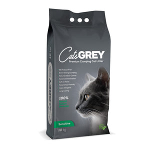 Sandy Cats Grey Sensitive - бентонитова котешка тоалетна 10 кг.