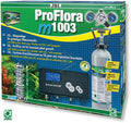 JBL ProFlora m1003 - професионална система за въглероден двуокис с бутилка 2000 грама, за многократна употреба и pH контролер, за аквариуми до 1000 литра