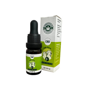 Cannapopolis CBD 5% - конопено масло за домашни любимци 10 мл