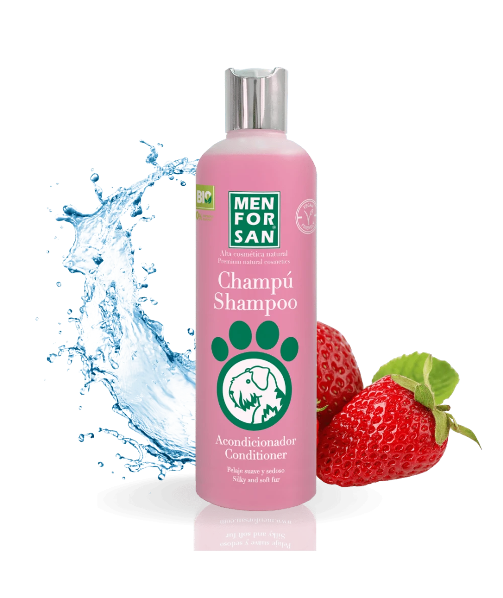 Menforsan Conditioner Shampoo - шампоан с балсам, подходящ за дълга и къдрава козина 300 мл.