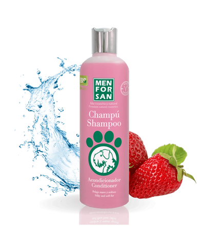 Menforsan Conditioner Shampoo - шампоан с балсам, подходящ за дълга и къдрава козина 300 мл.