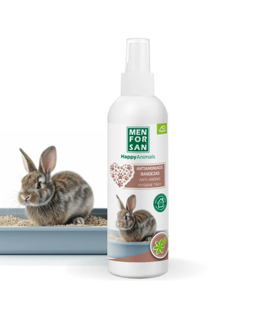 Menforsan Anti-Ammonia for Cat and Rodents hygienic tray - дезодорира и ароматизира толаетната или клетката 125 мл.