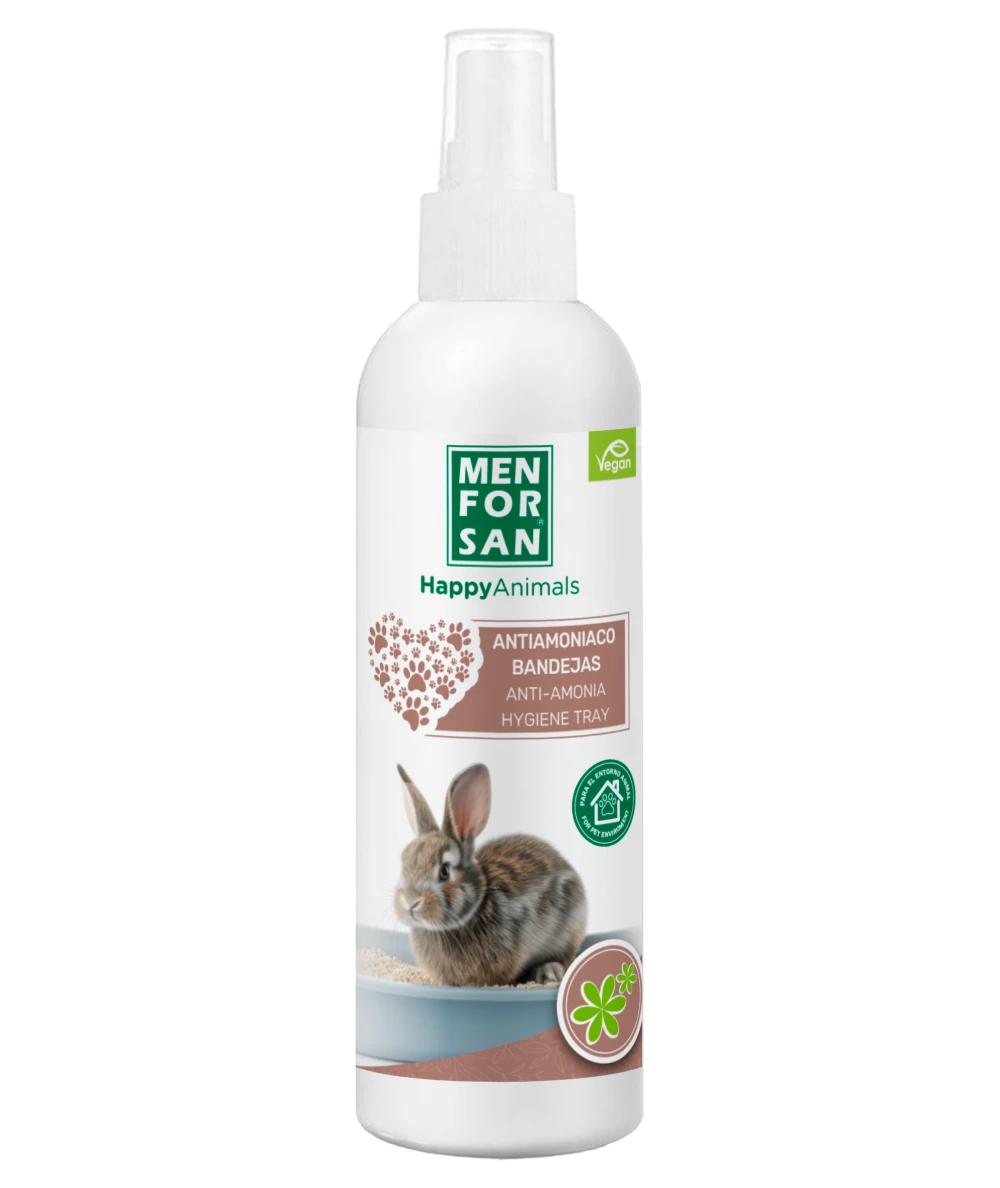 Menforsan Anti-Ammonia for Cat and Rodents hygienic tray - дезодорира и ароматизира толаетната или клетката 125 мл.