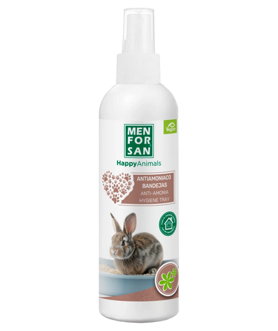 Menforsan Anti-Ammonia for Cat and Rodents hygienic tray - дезодорира и ароматизира толаетната или клетката 125 мл.