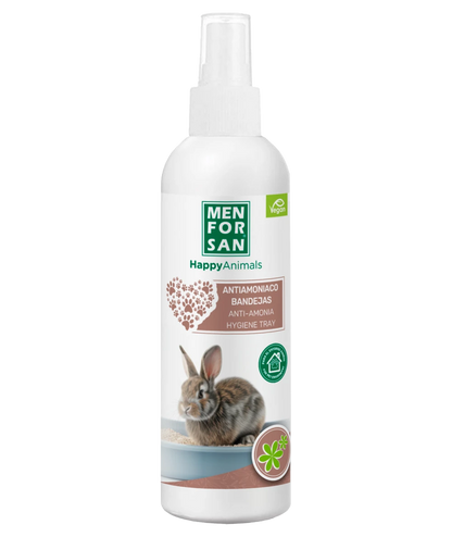 Menforsan Anti-Ammonia for Cat and Rodents hygienic tray - дезодорира и ароматизира толаетната или клетката 125 мл.