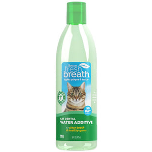 TropiClean Fresh Breath Dental Health Solution - разтвор за дентална хигиена при котки 473 мл