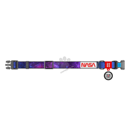Waudog Collar NASA 21 XL - нашийник с QR код за сигурност 37 / 58 см / 25 мм