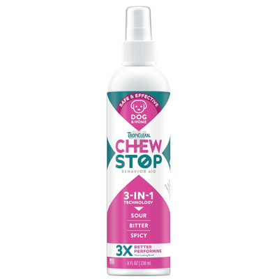 TropiClean Chew Stop Behavior Aid Dog and Home Spray - отблъскващ препарат за кучета 236 мл