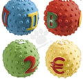 Ferplast - pa5535 - латексова топка 5 x h 5 cm - ø 5 cm / червена, синя, зелена, жълта /