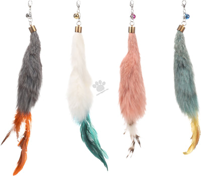 Flamingo Toy Rixt Brush for Dangler - висулка за въдица за котки 29 / 8 / 2,5 см