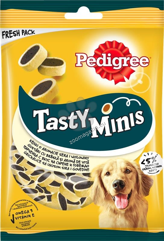 РАЗПРОДАЖБА Pedigree Tasty Minis - дъвчащо лакомство