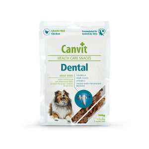 Canvit Snack Dental - дентално лакомство за кучета 200 гр