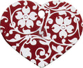 iMARC Red Floral Ornate Heart - медальон