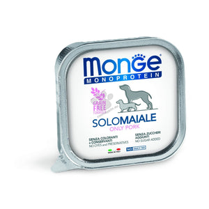Monge Monoprotein Patе Pork - пастет за кучета в зряла възраст със свинско месо 150 гр