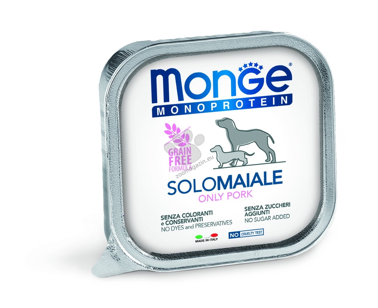 Monge Monoprotein Patе Pork - пастет за кучета в зряла възраст със свинско месо 150 гр