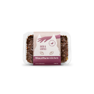 WolfPack Kitchen Duck and Lentils - готвенна храна за ккучета с патешко 400 г