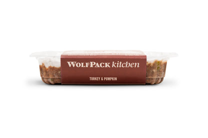 WolfPack Kitchen Turkey and Pumpkin - готвена храна за кучета с пуешко и тиква 400 г