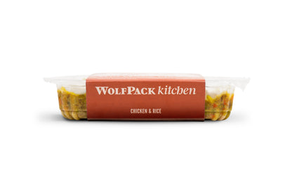 WolfPack Kitchen Chicken and Rice - готвента храна за кучета с пилешко 400 г