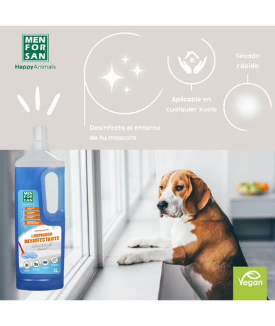 Menforsan Hygieninsing Floor Cleaner - бързо изпаряващо се дезинфектантно почистващо средство за под 1 литър