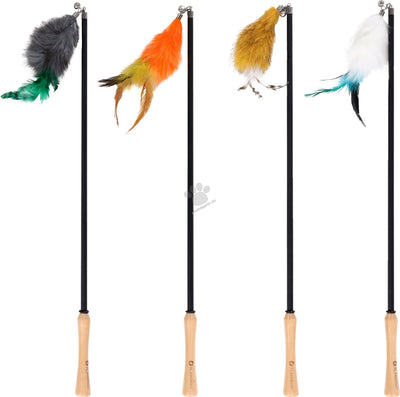 Flamingo Toy Nouk Dangler - въдица за котки 61-142 / 17,5 / 6 см