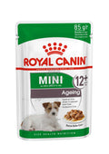 Royal Canin Mini Ageing Pouch - пълноценна мокра храна в пауч за кучета от дребни породи в напреднала възраст над 12 години 85 гр