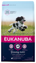 Eukanuba Puppy Medium - за кучета средни породи 10-25 кг. и възраст от 1 до 12 месеца