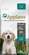 Applaws Puppy Small Medium Breeds Chicken - пълноценна храна за кучета малки и средни породи от 1 до 12 месеца