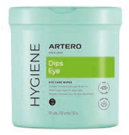 Artero Eye Tear Cleanser - напръстници с разтвор за почистване на очи 50 броя