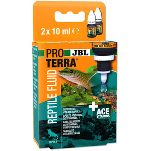 JBL ProTerra Reptile Fluid - течни основни витамини и микроелементи за влечуги и други терариумни животни 20 мл