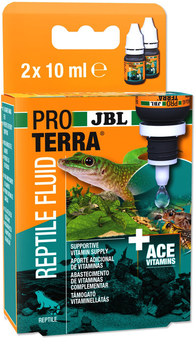 JBL ProTerra Reptile Fluid - течни основни витамини и микроелементи за влечуги и други терариумни животни 20 мл