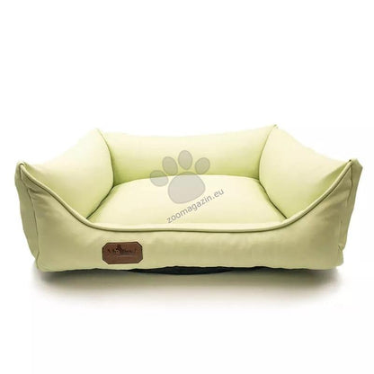Meduza Dog Bed Eco Leather - луксозно легло от еко кожа 80 / 65 см, ментов