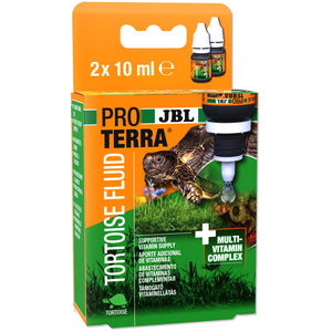 JBL ProTerra Tortoise Fluid - течни мултивитамини за сухоземни костенурки за обогатяване на храната 20 мл