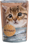 Petkult Kitten Cod and Sardines - пълноценен пауч за котенца с риба треска и сардини 100 гр