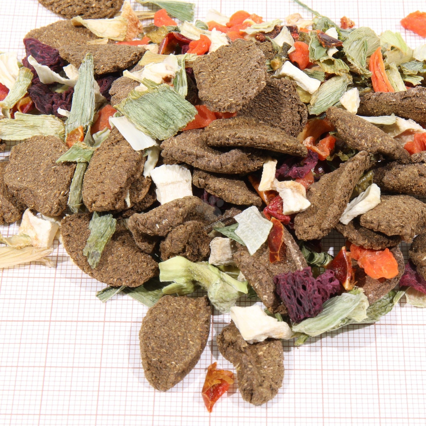 JBL ProTerra Vegabil - основна храна за всички видове сухоземни костенурки с изсушени зеленчуци и растителен екструдат 1000 мл