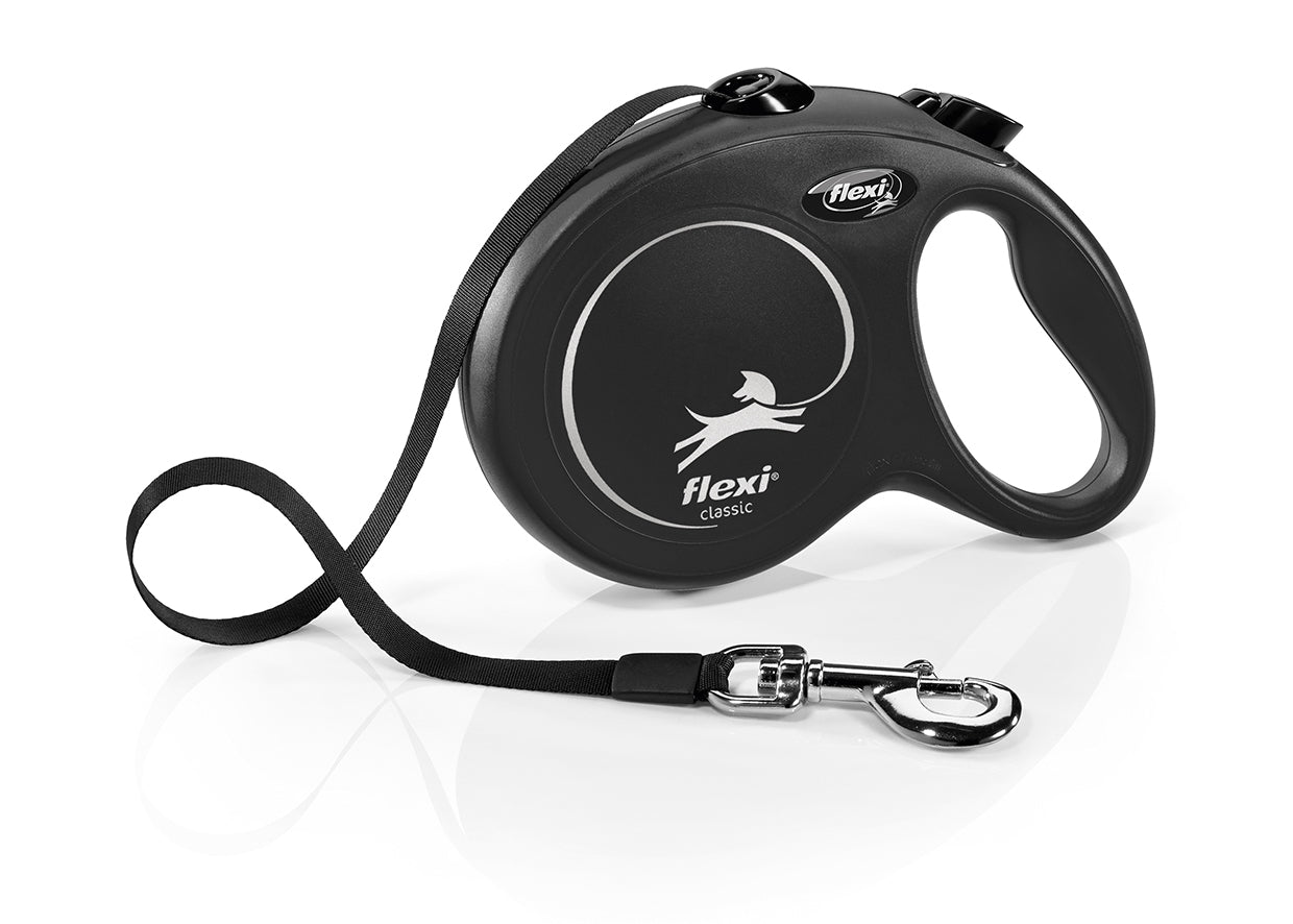 Flexi Classic L - автоматичен повод лента, 5 метра, за кучета с тегло до 50 кг