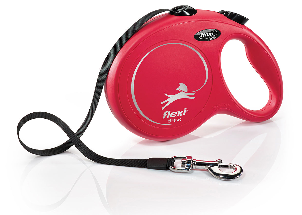 Flexi Classic Long L - автомтичен повод лента, 8 метра, за кучета с тегло до 50 кг