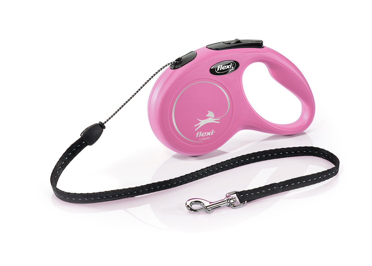 Flexi Classic S - автоматичен повод, въже 5 метра, за кучета с тегло до 12 кг