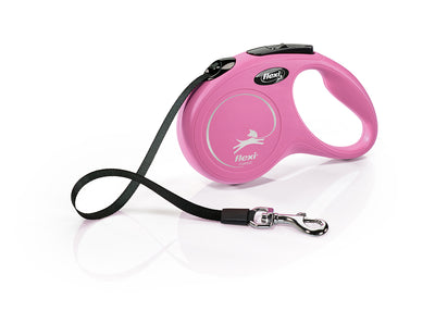 Flexi Classic S - автоматичен повод лента, 5 метра, за кучета с тегло до 15 кг
